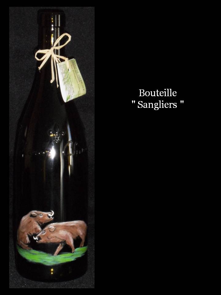 Bouteille sangliers 1