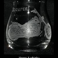 Verre a whisky harley