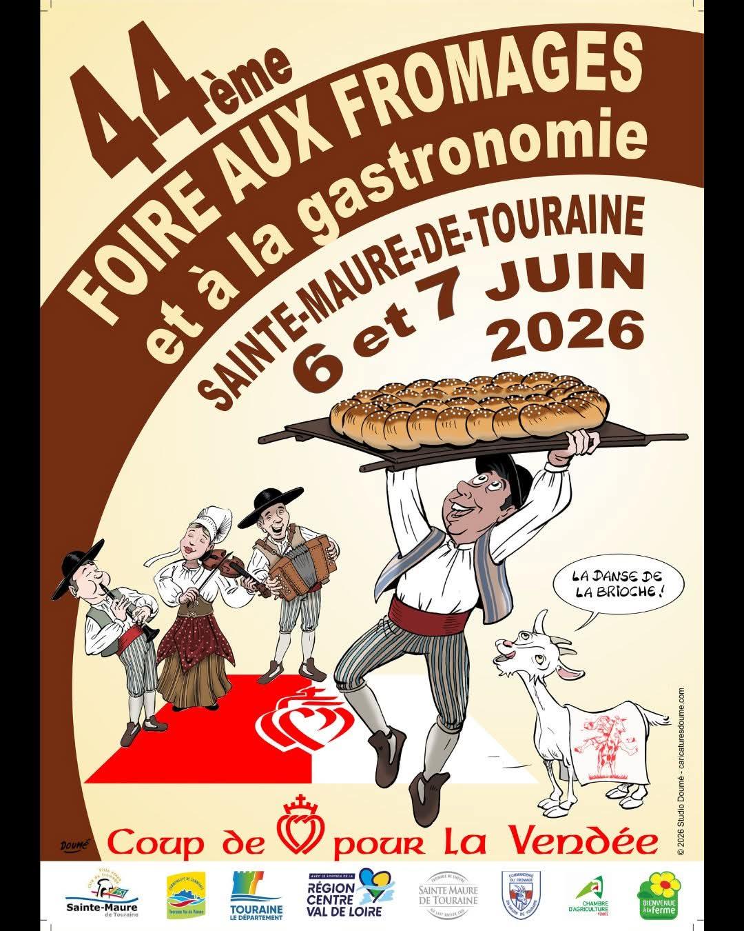 Foire aux fromages Ste-Maure-de-Touraine